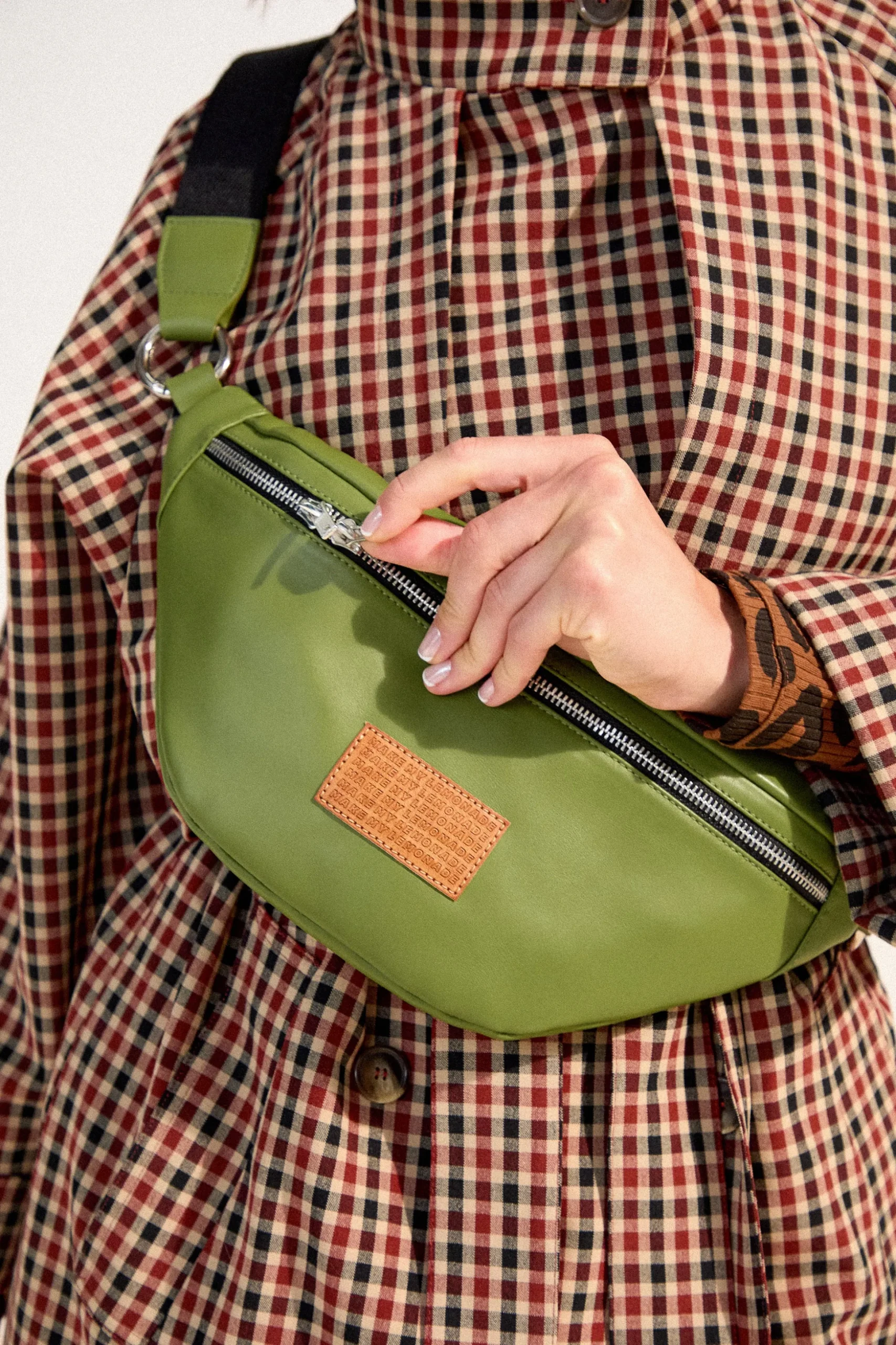 SAC GLORIA CUIR VERT