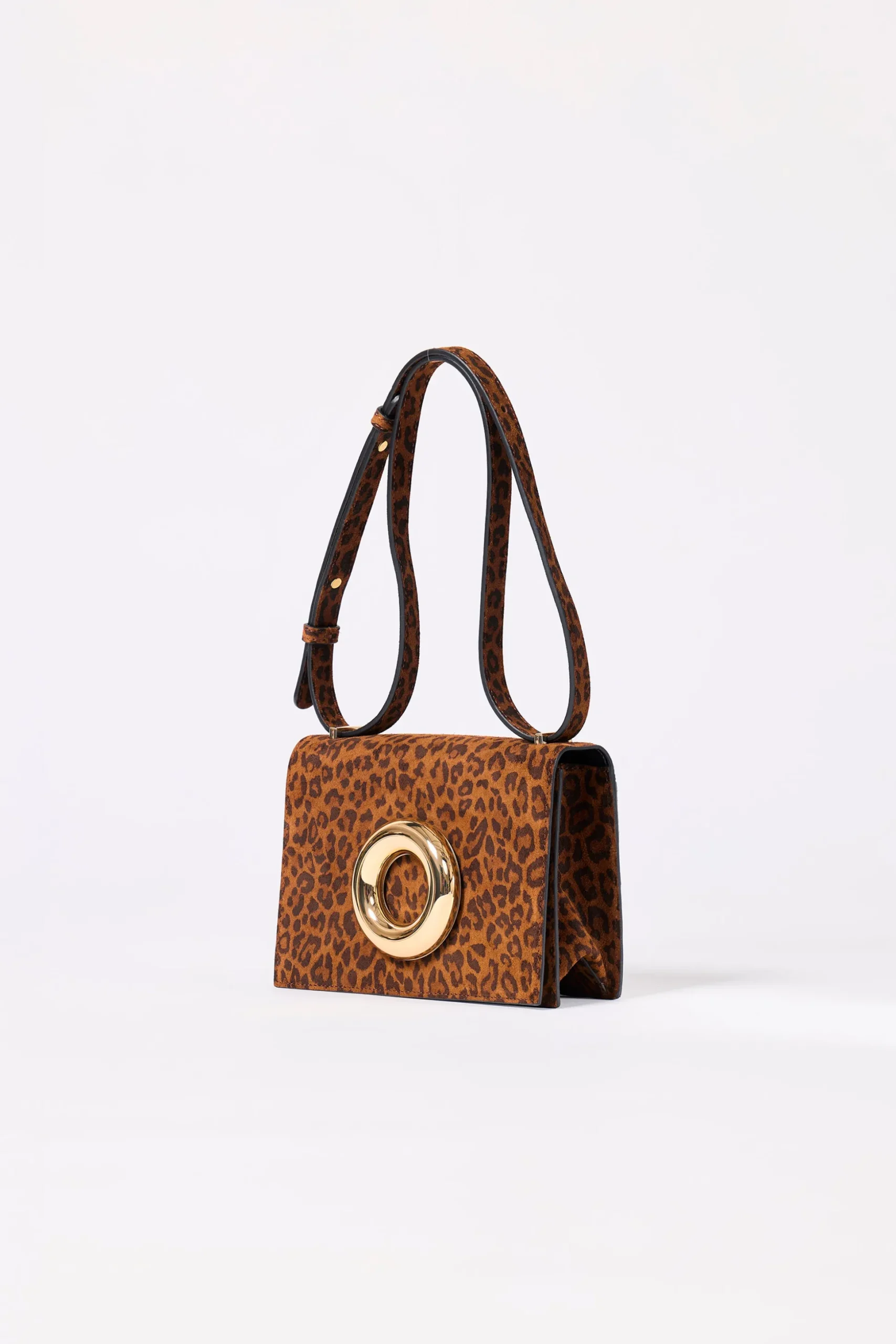 SAC JOHN CUIR LEOPARD
