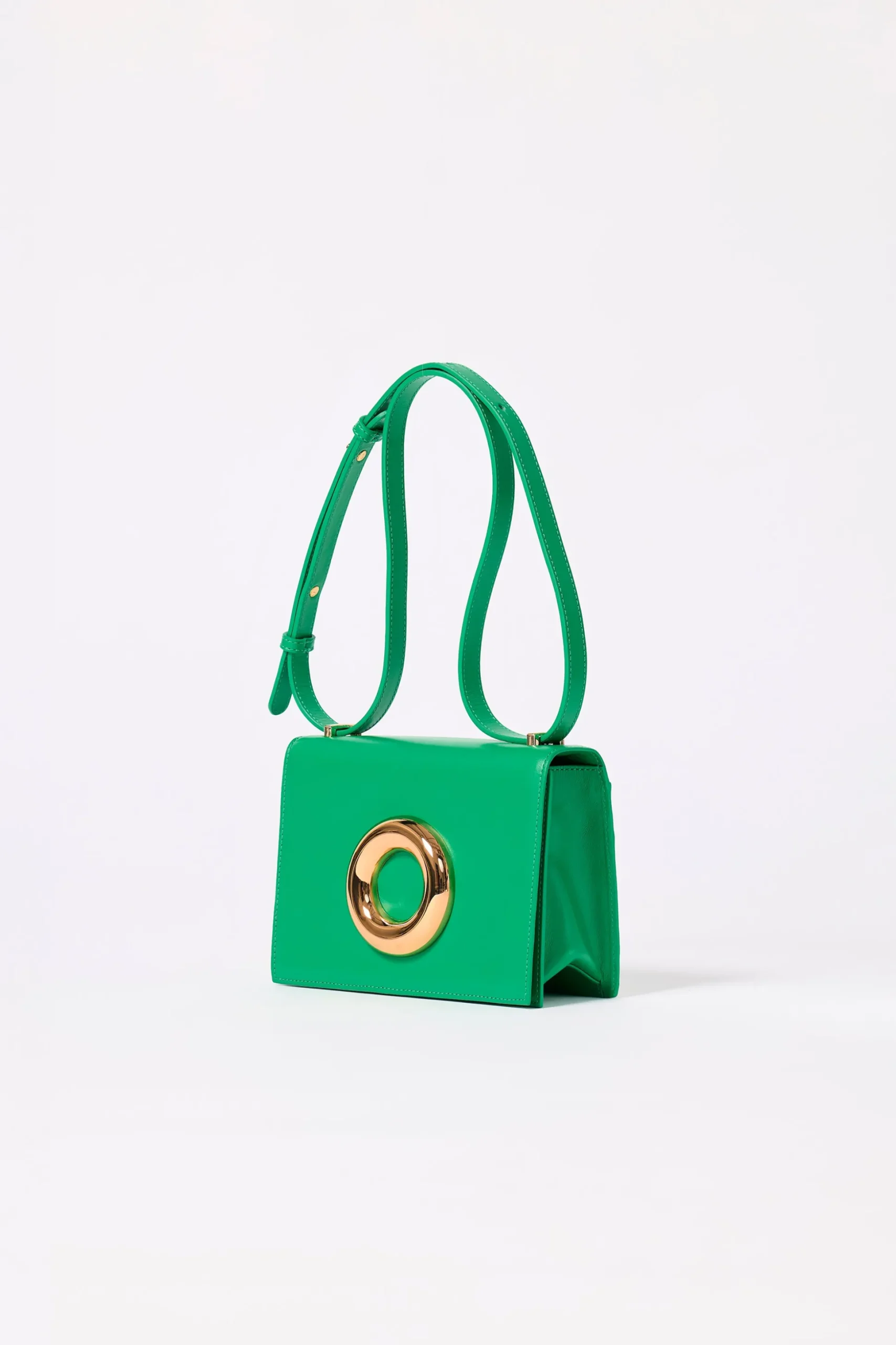 SAC JOHN CUIR SUPER GREEN