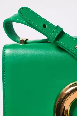 SAC JOHN CUIR SUPER GREEN