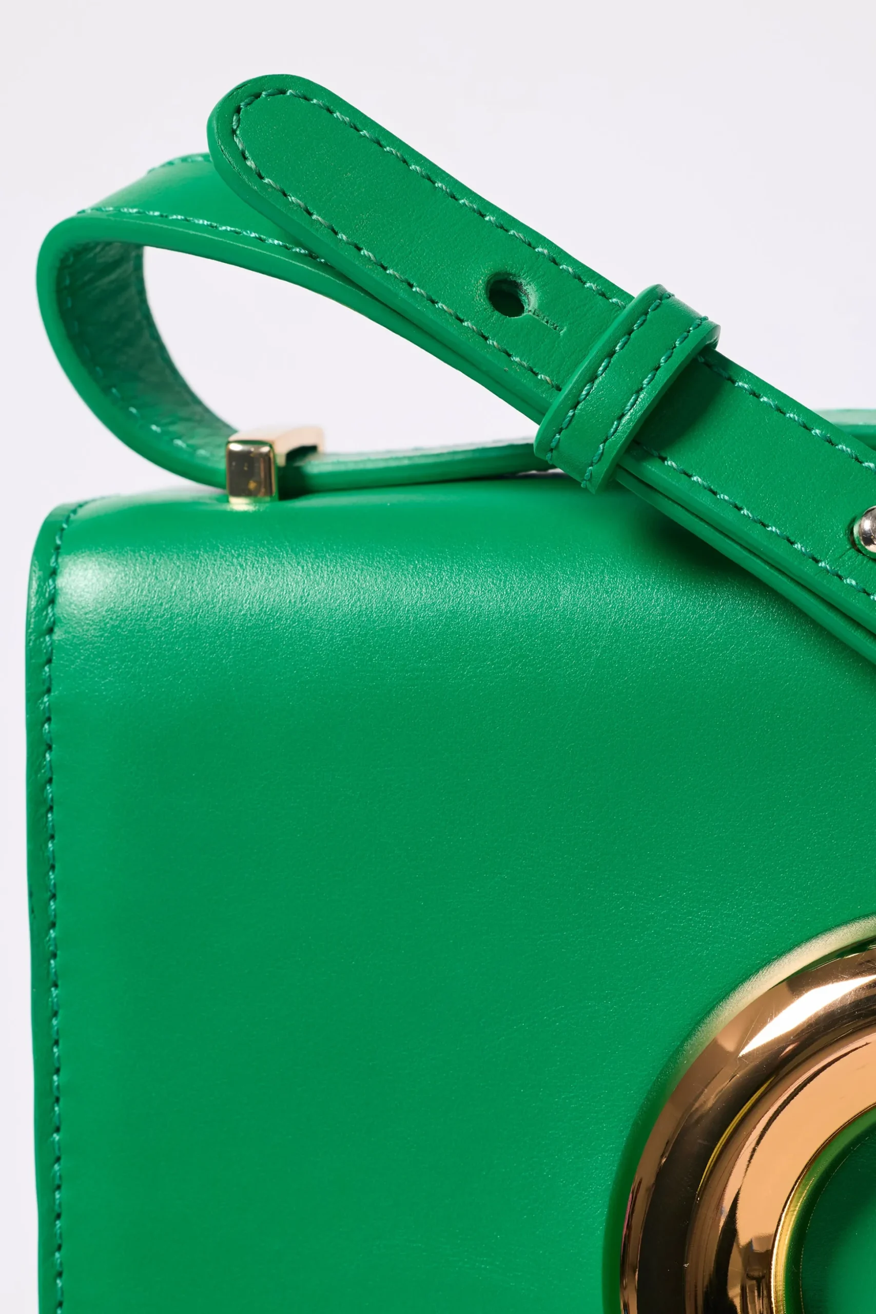 SAC JOHN CUIR SUPER GREEN