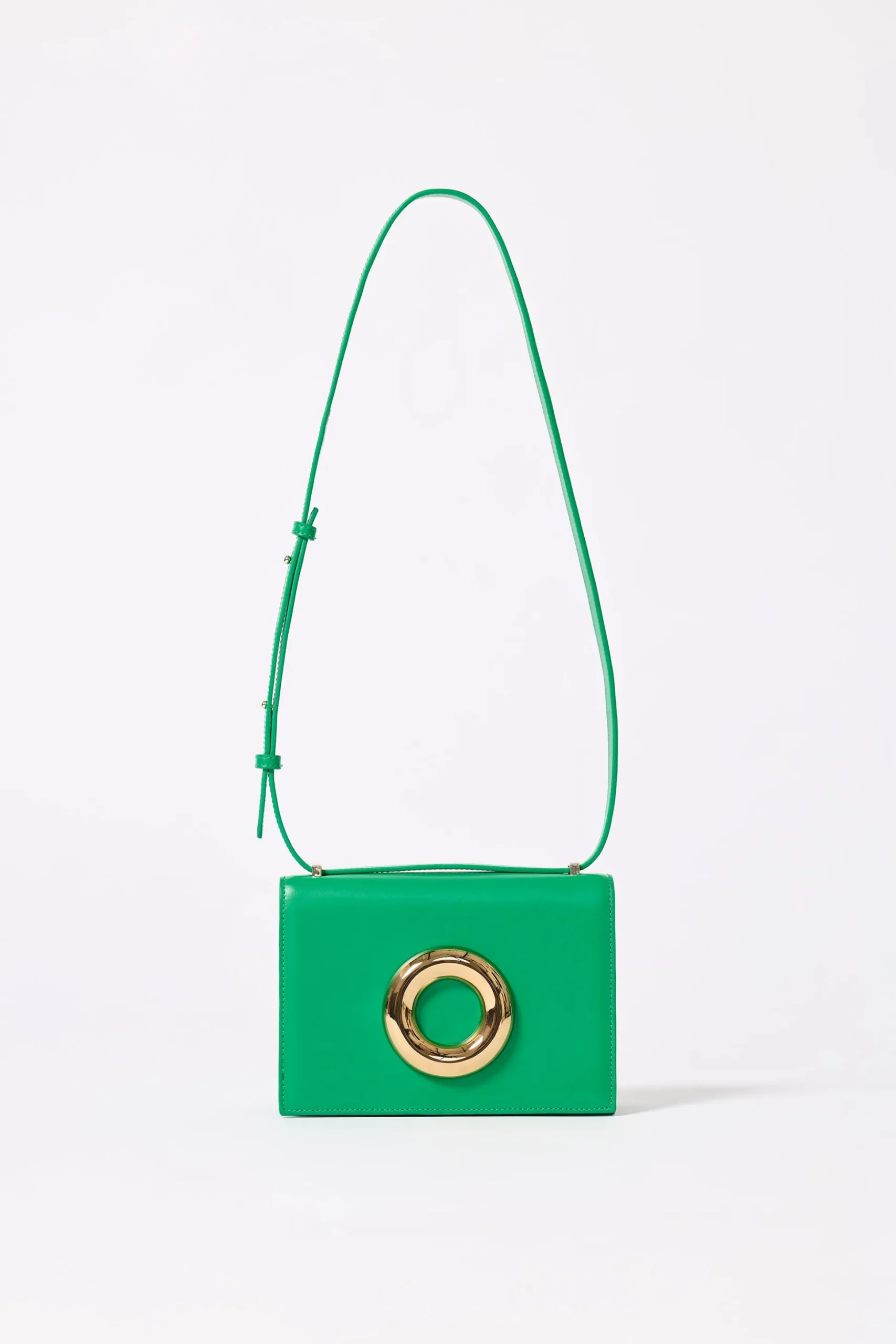 SAC JOHN CUIR SUPER GREEN