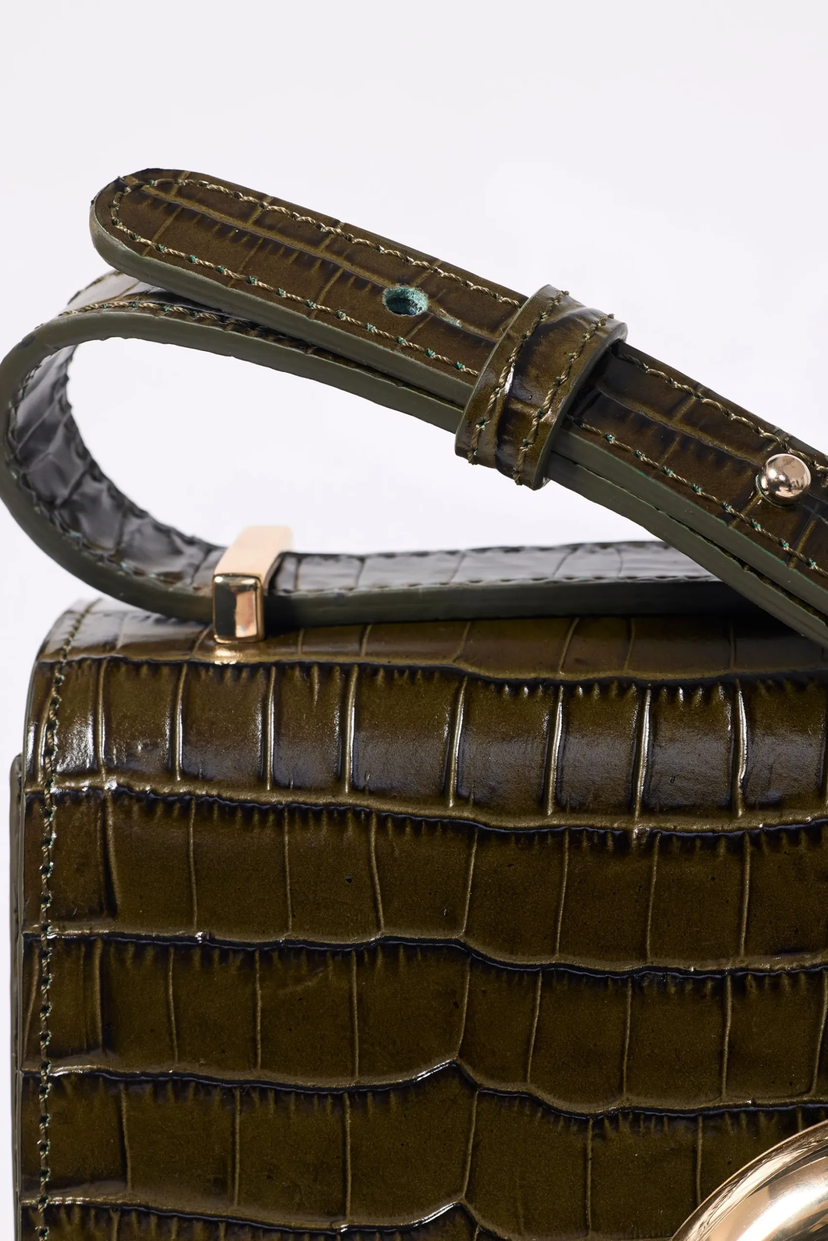 SAC JOHN EFFET CROCO