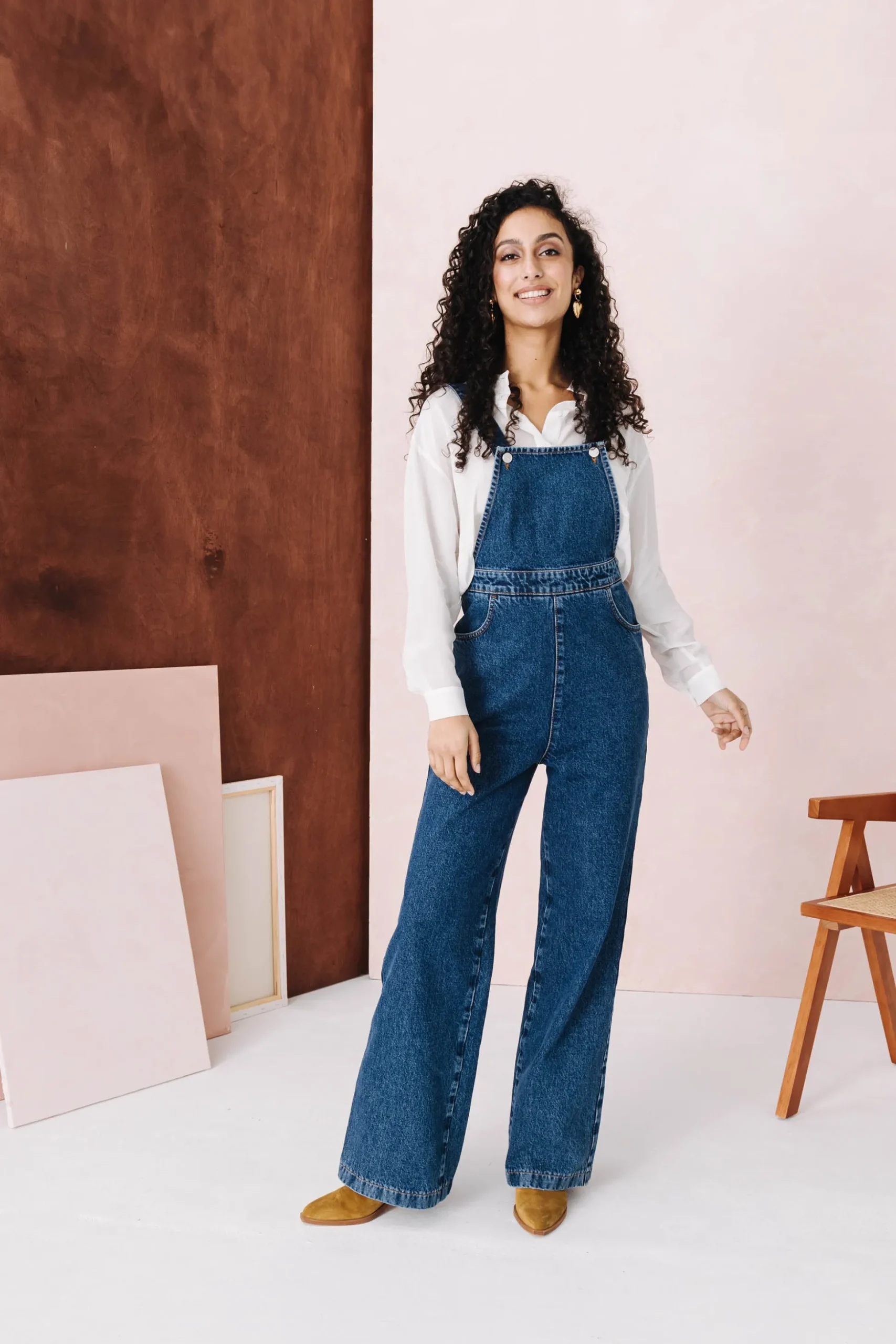 SALOPETTE FIONA MEDIUM BLUE
