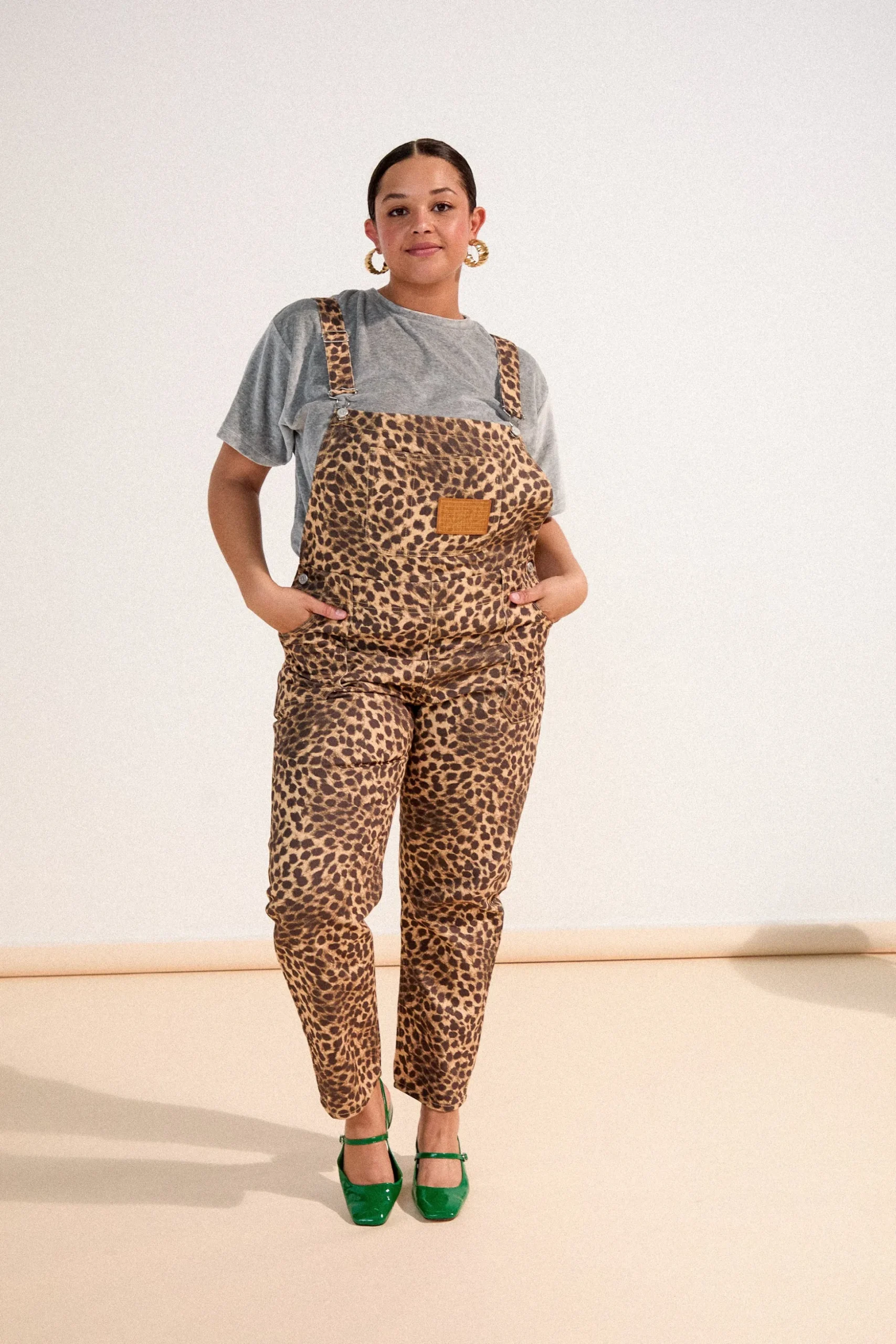 SALOPETTE RAMONA LEOPARD