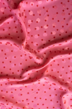 TISSU POLKA PINK