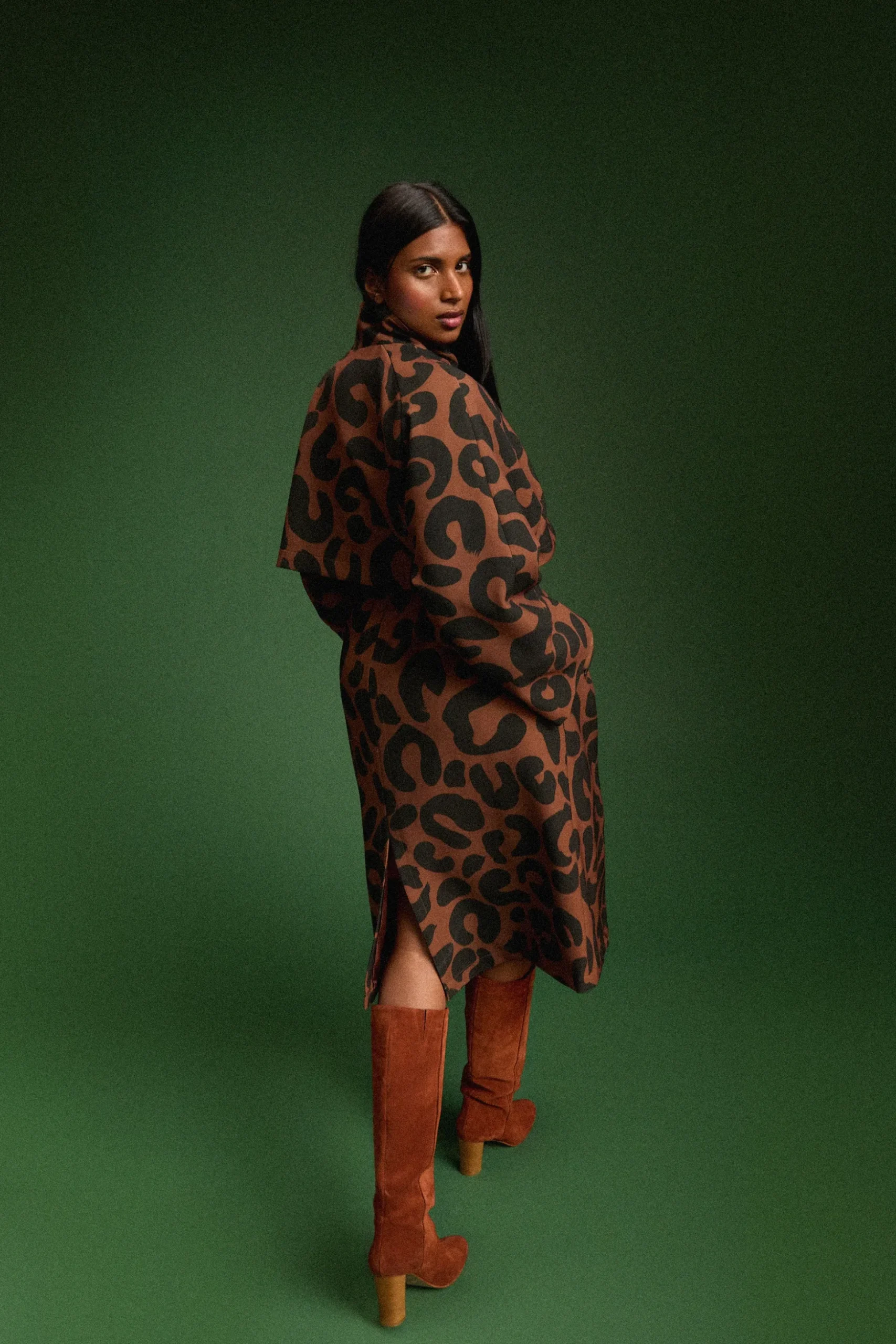 TRENCH RAOUL LEOPARD