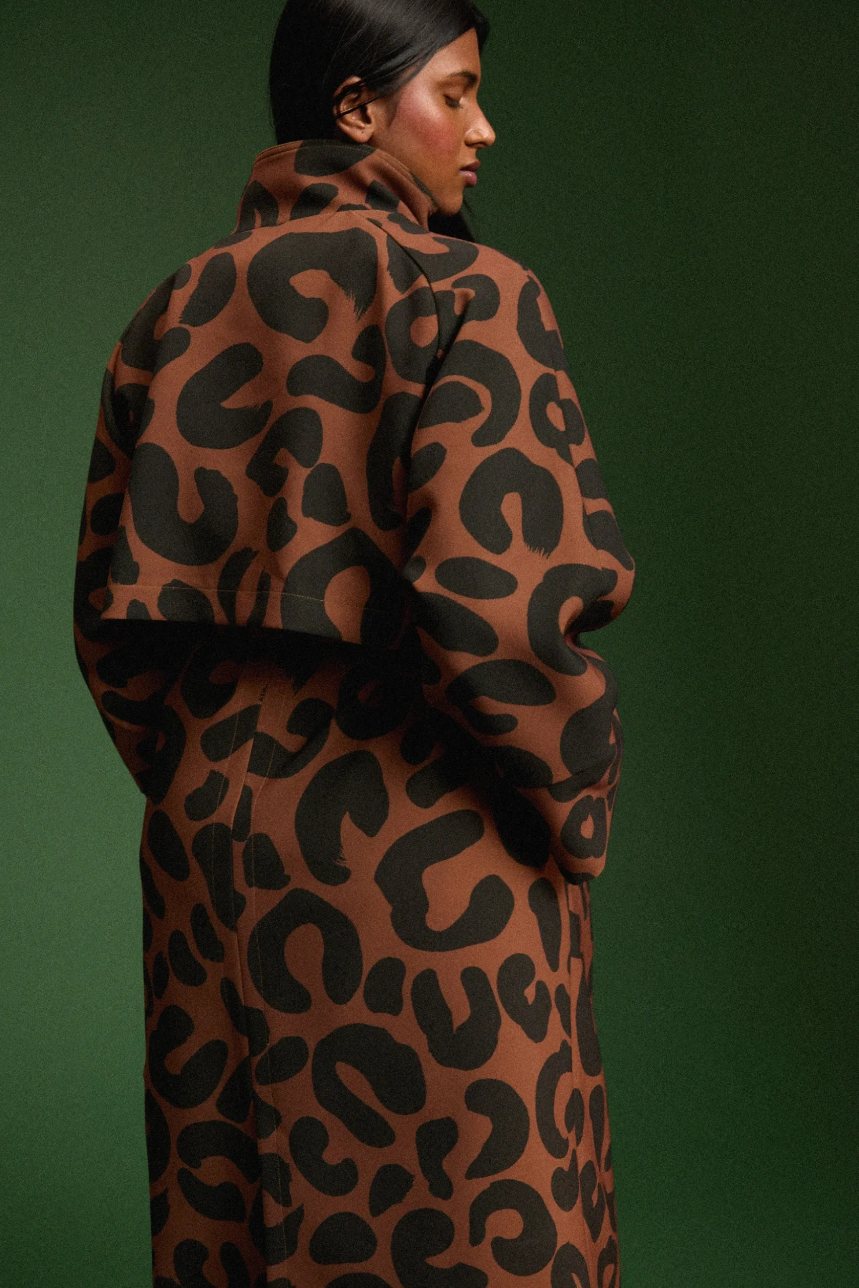 TRENCH RAOUL LEOPARD