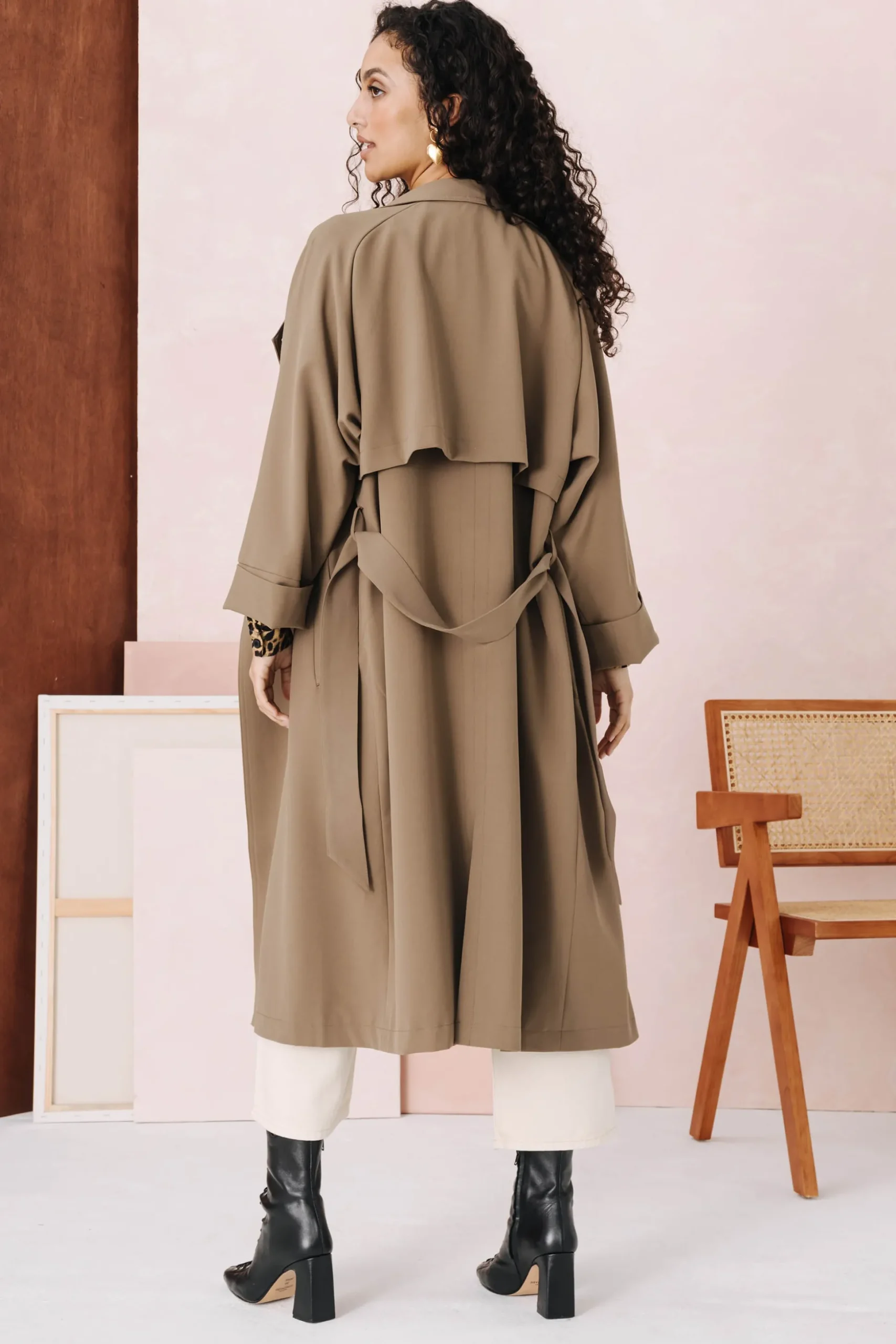 TRENCH RAOUL TABAC