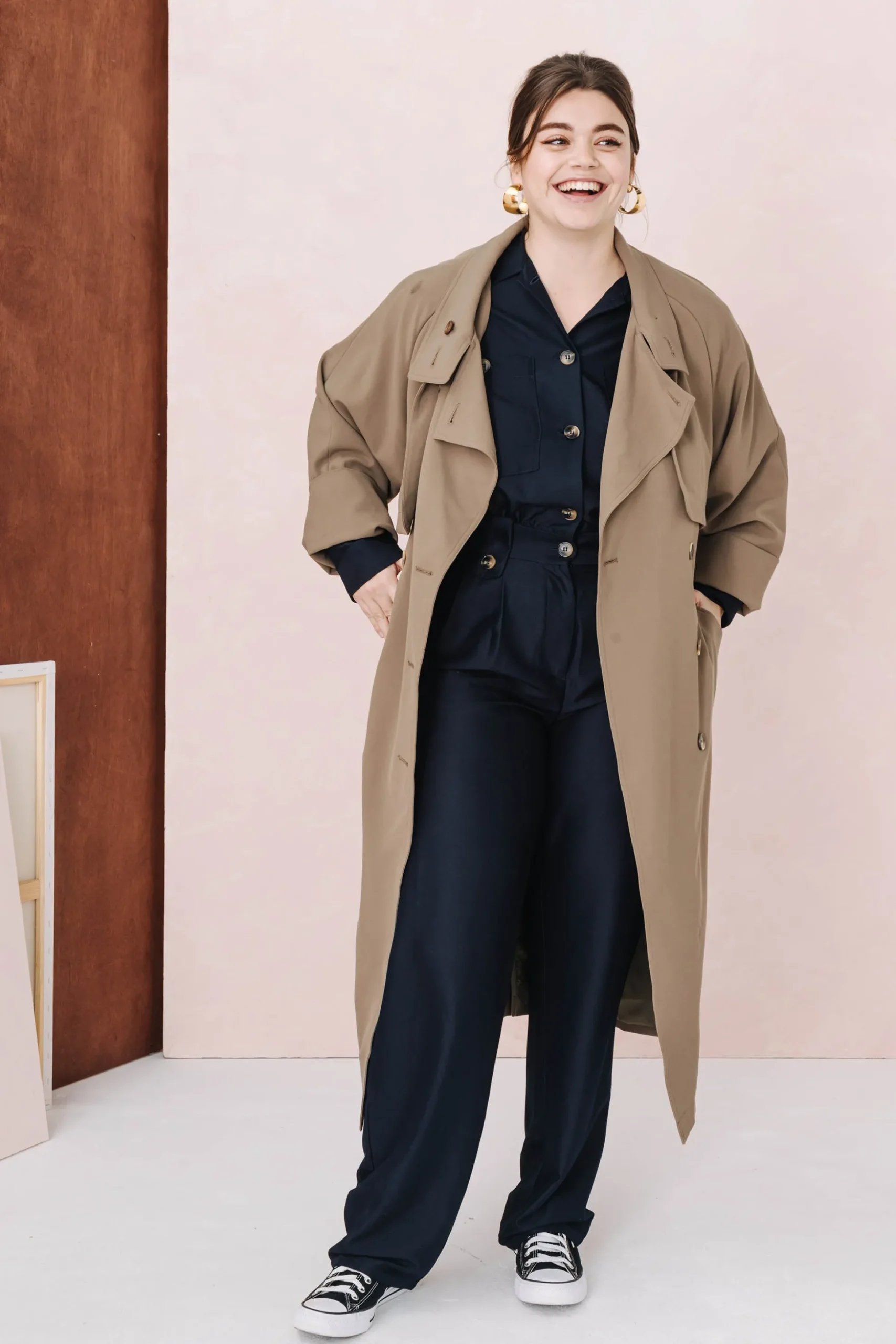 TRENCH RAOUL TABAC