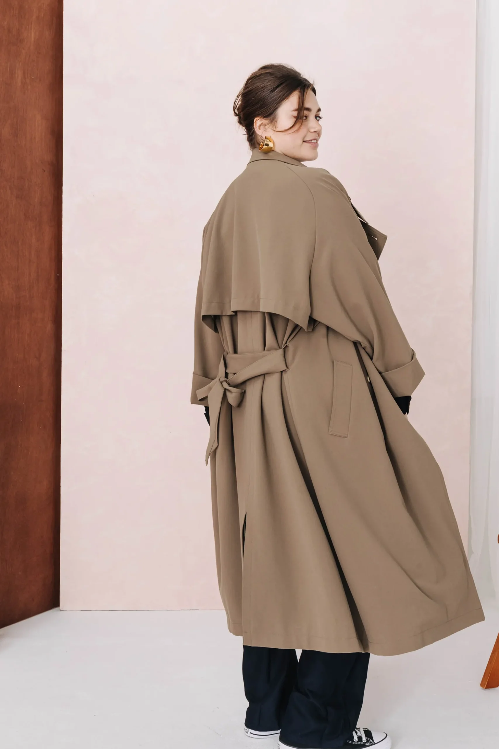 TRENCH RAOUL TABAC