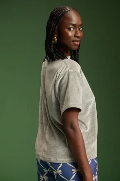 T-SHIRT SONIA GRIS CHINE