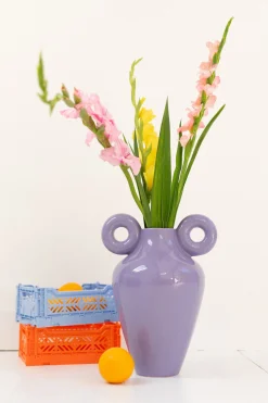 VASE GEORGES LILAS