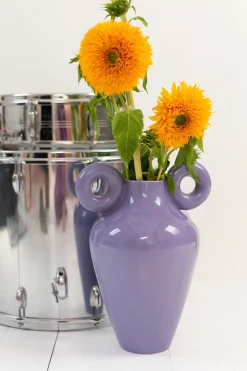 VASE GEORGES LILAS