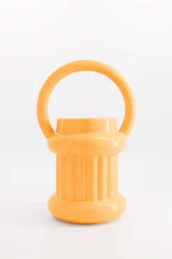VASE OLIVER YELLOW