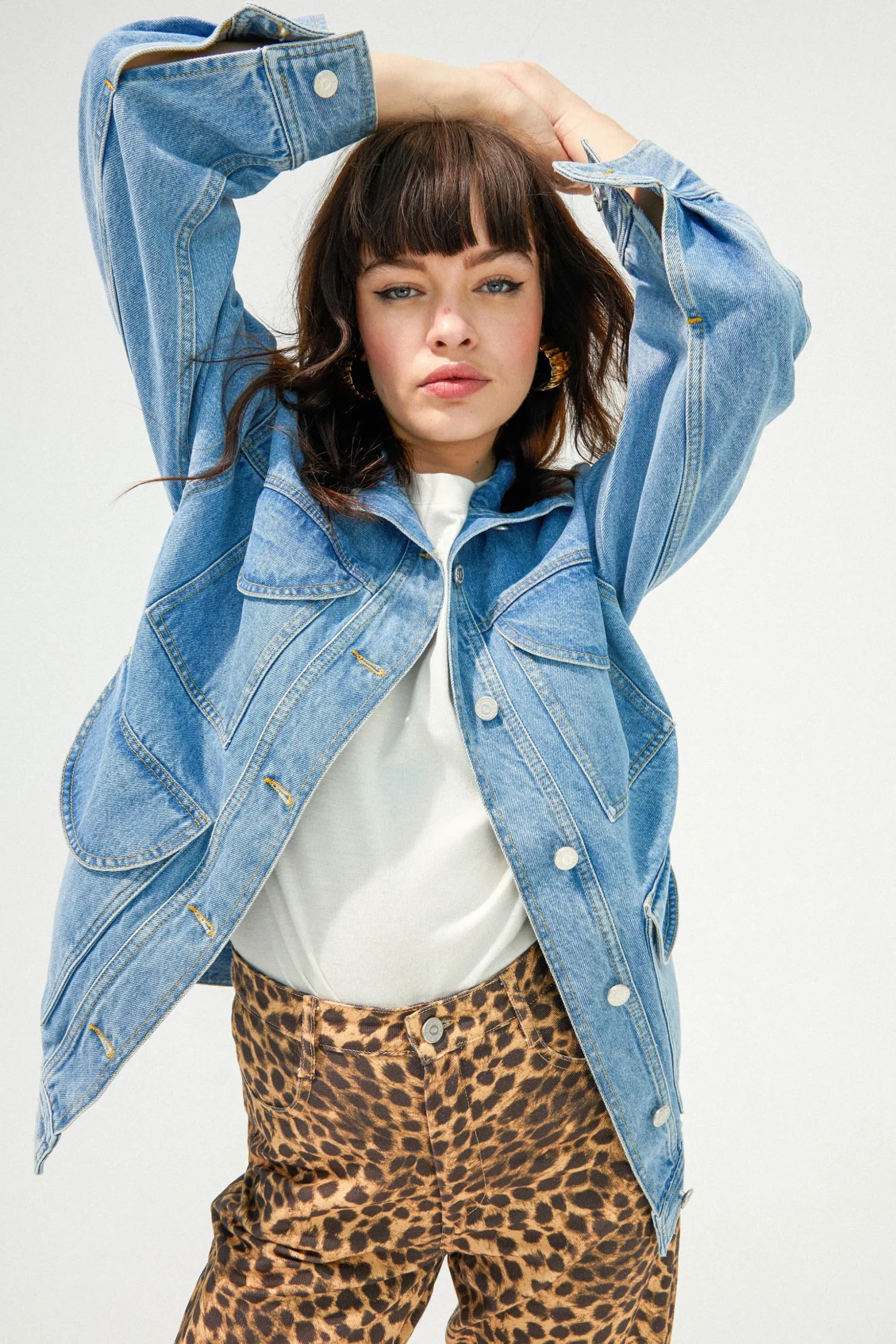 VESTE MAX LIGHT BLUE