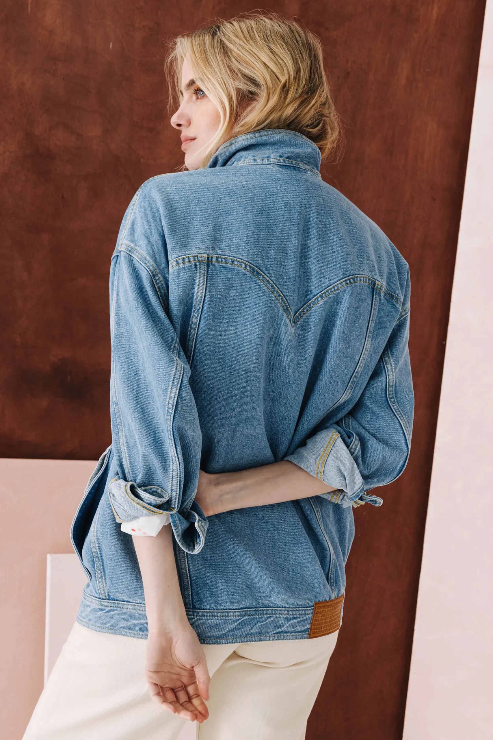 VESTE MAX LIGHT BLUE