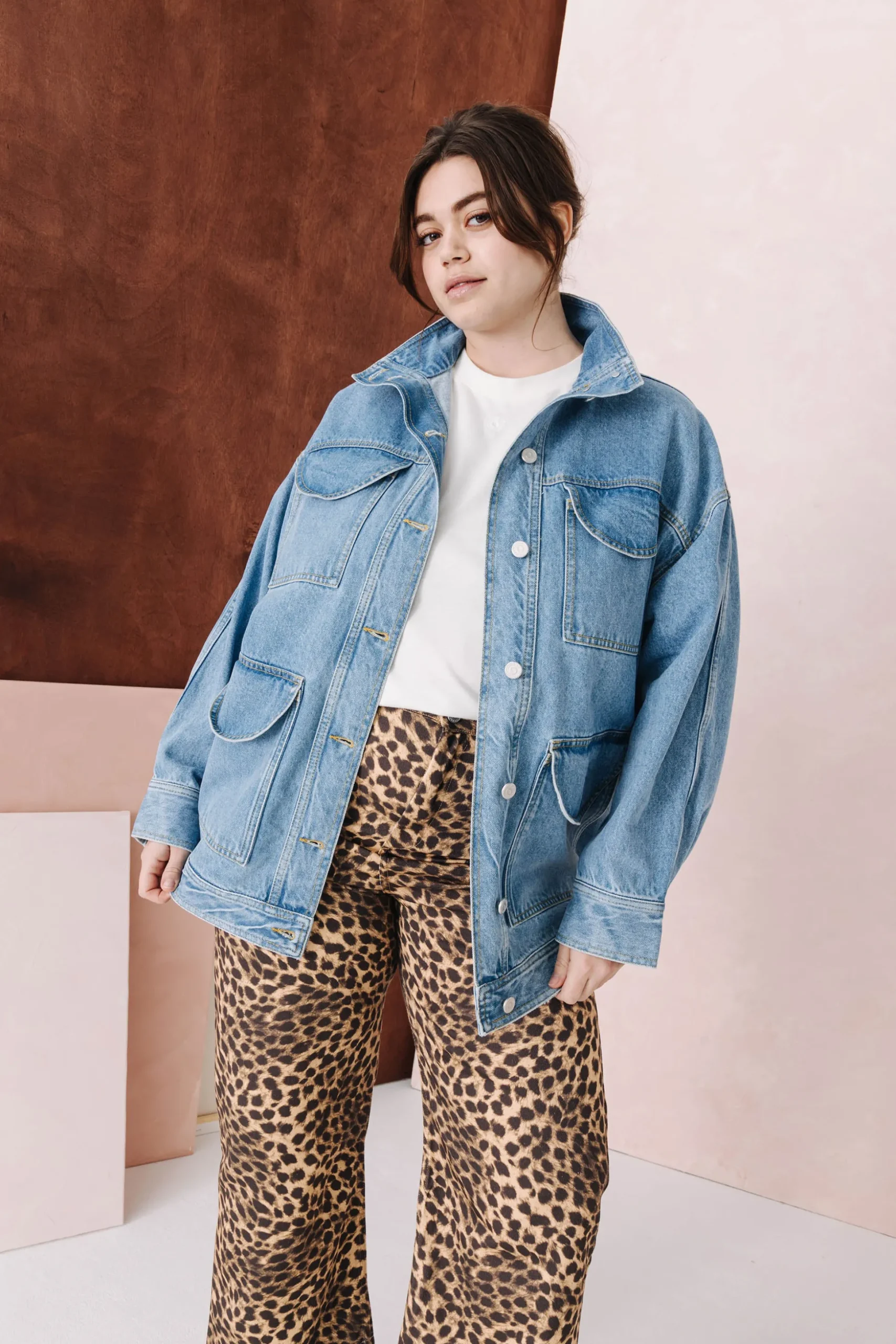 VESTE MAX LIGHT BLUE