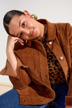 VESTE NINO VELOURS MACCHIATO