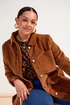 VESTE NINO VELOURS MACCHIATO