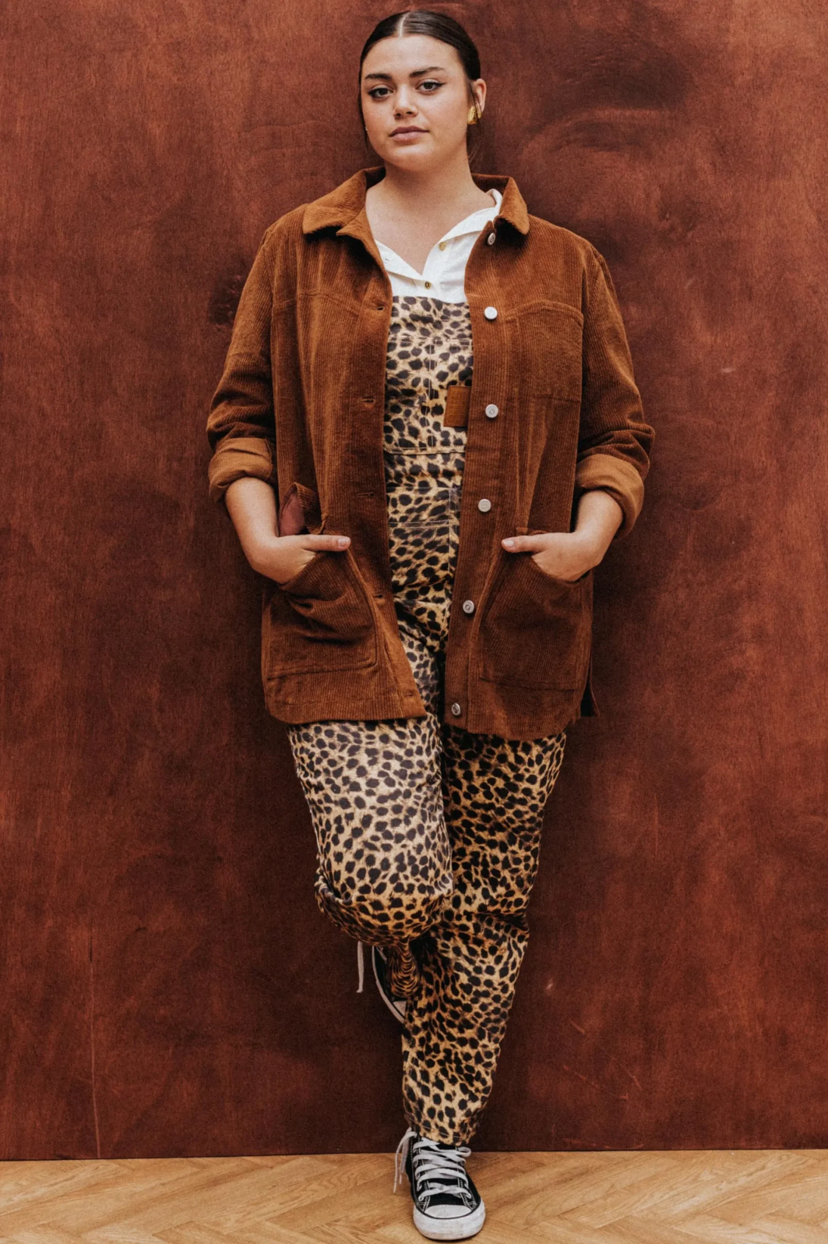 VESTE NINO VELOURS MACCHIATO